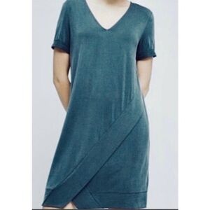 Anthropologie Dolan “Plunge” Cupio Green Dress. Size S. MSRP $128.00